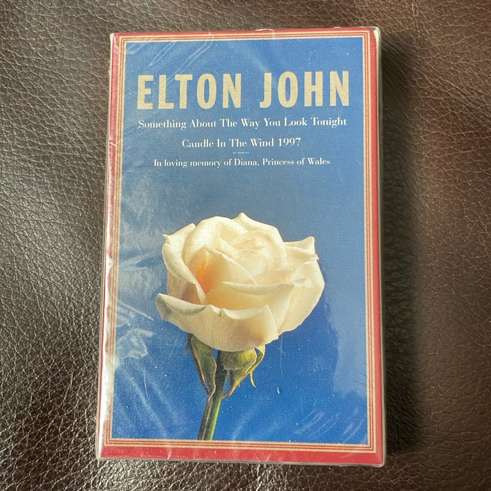 Sealed Elton John Cassette “Candle In The Wind” 1997 cassette. New